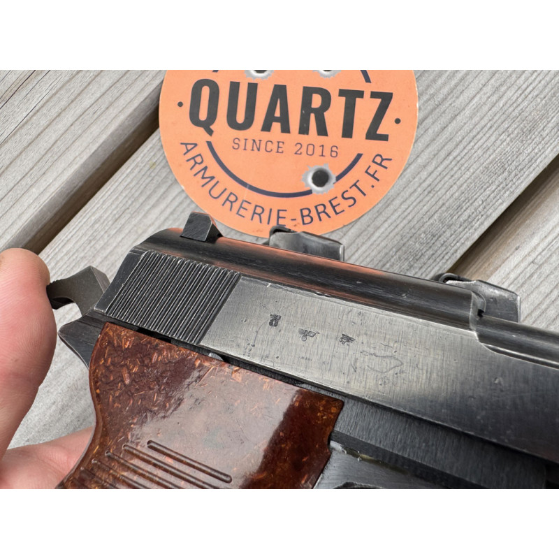 OCCASION VENDUE - Pistolet WALTHER P38 fabrication CYQ Spreewerk (Metallwarenfabrik Spreewerk GmbH)