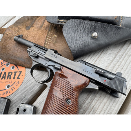 OCCASION VENDUE - Pistolet WALTHER P38 fabrication CYQ Spreewerk (Metallwarenfabrik Spreewerk GmbH)