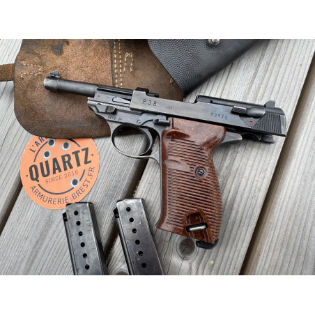OCCASION VENDUE - Pistolet WALTHER P38 fabrication CYQ Spreewerk (Metallwarenfabrik Spreewerk GmbH)
