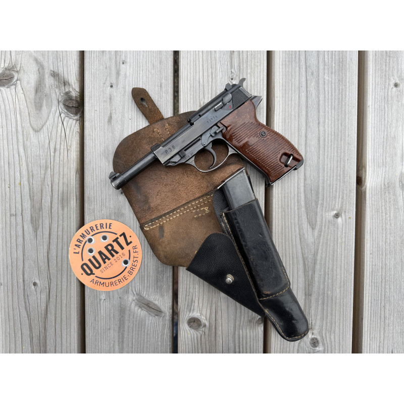OCCASION VENDUE - Pistolet WALTHER P38 fabrication CYQ Spreewerk (Metallwarenfabrik Spreewerk GmbH)
