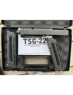 OCCASION VENDUE - TACTICAL SOLUTIONS TSG-22 Canon Fileté Pour GLOCK 17, 22, 31, 34, 35, 37 2