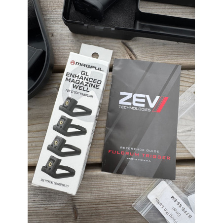 OCCASION - GLOCK 17 Gen4 Fileté Cal. 9x19mm + Détente ZEV Fulcrum
