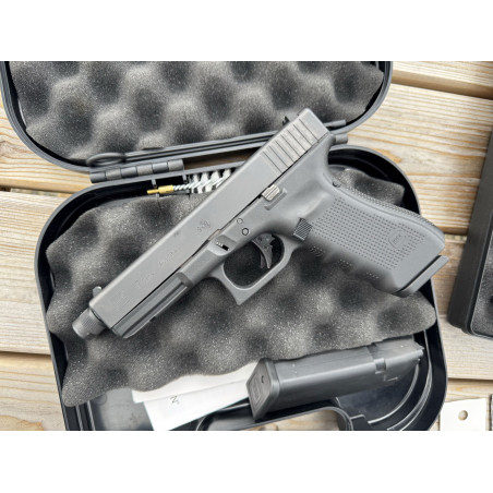 OCCASION - GLOCK 17 Gen4 Fileté Cal. 9x19mm + Détente ZEV Fulcrum