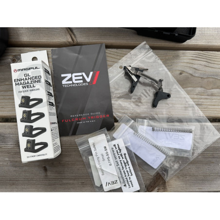 OCCASION - GLOCK 17 Gen4 Fileté Cal. 9x19mm + Détente ZEV Fulcrum