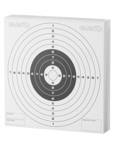 GAMO Paquet de 100 cibles cartonnées 14x14cm 2