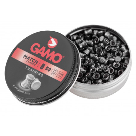GAMO Boite de 250 Plombs MATCH CLASSIC 4,5mm