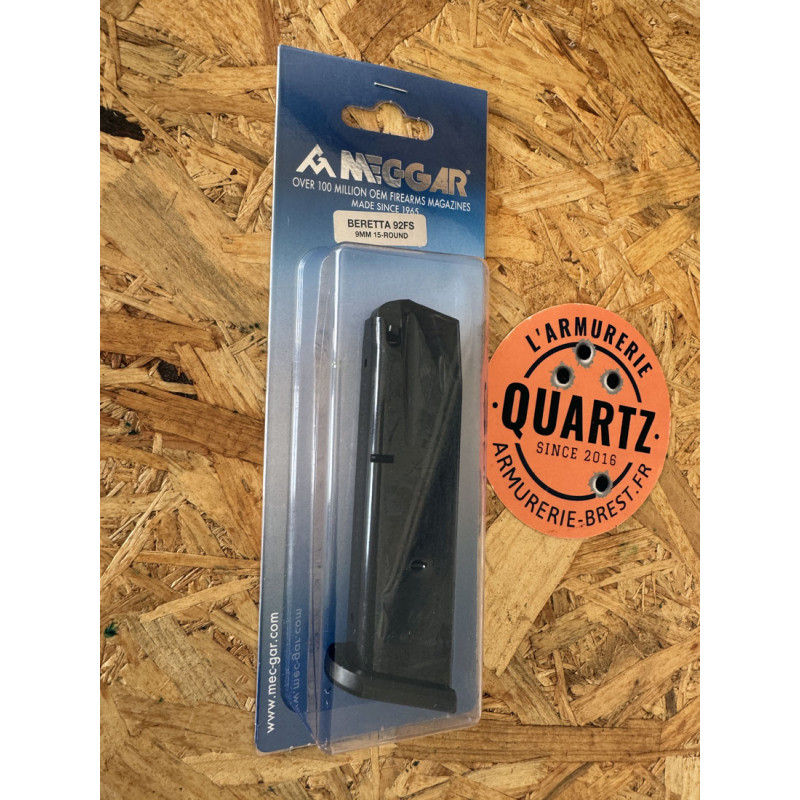 MEC-GAR - Chargeur 15 coups pour Beretta 92FS