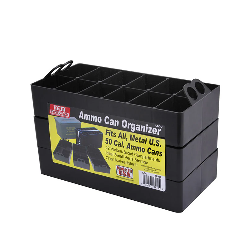 MTM - Organisation de Boîte à Munition Cal. 50 - ACO Black