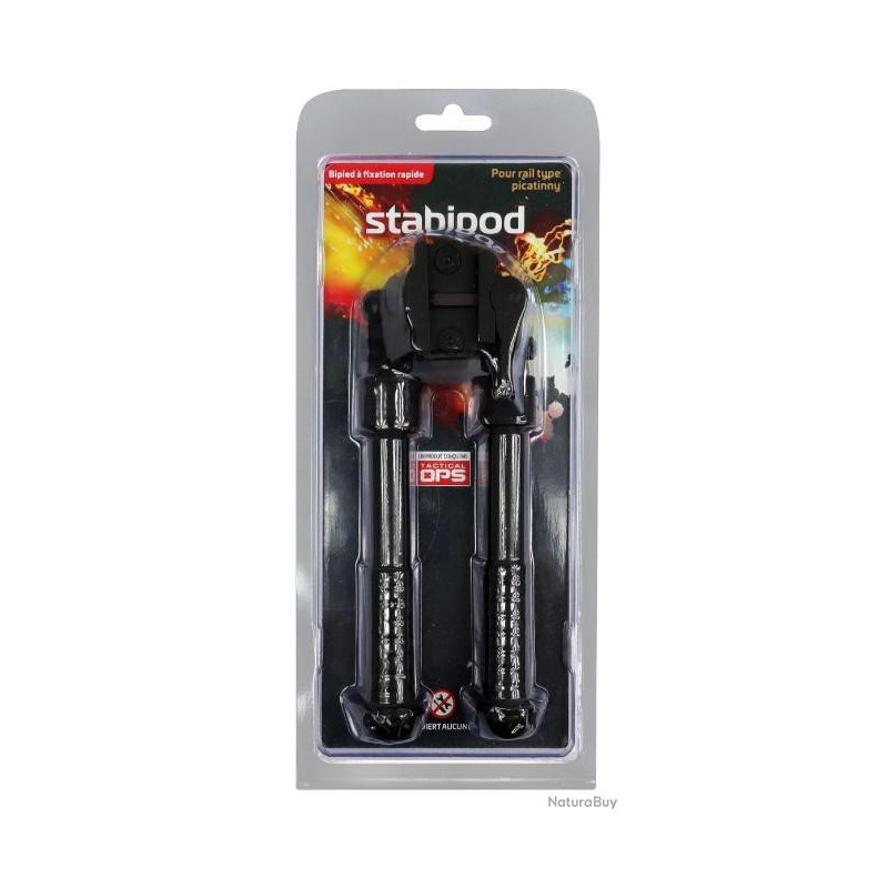 BIPIED Réglable STABIPOD fixation sur rail Picatinny