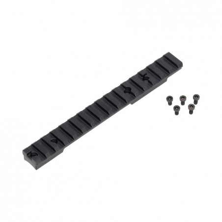 CVA - Rail Picatinny  pour CASCADE (SR80) Action Courte (Short Action) 0 MOA