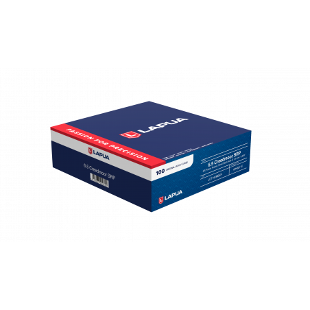 LAPUA - 100 Douilles Match - 6.5 Creedmoor SR SRP Small Rifle Primer