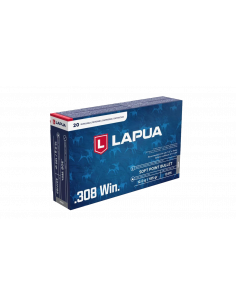 LAPUA - Boite de 20 cartouches 308 Win. 185 gr. Mega SFP Soft Point Bullet