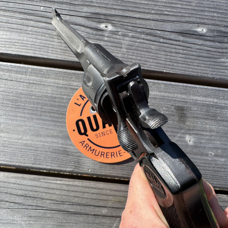 OCCASION - WEBLEY & SCOTT Mark IV Canon 5 pouces Cal. 38 S&W "WAR FINISH" WWII - GRADE A+