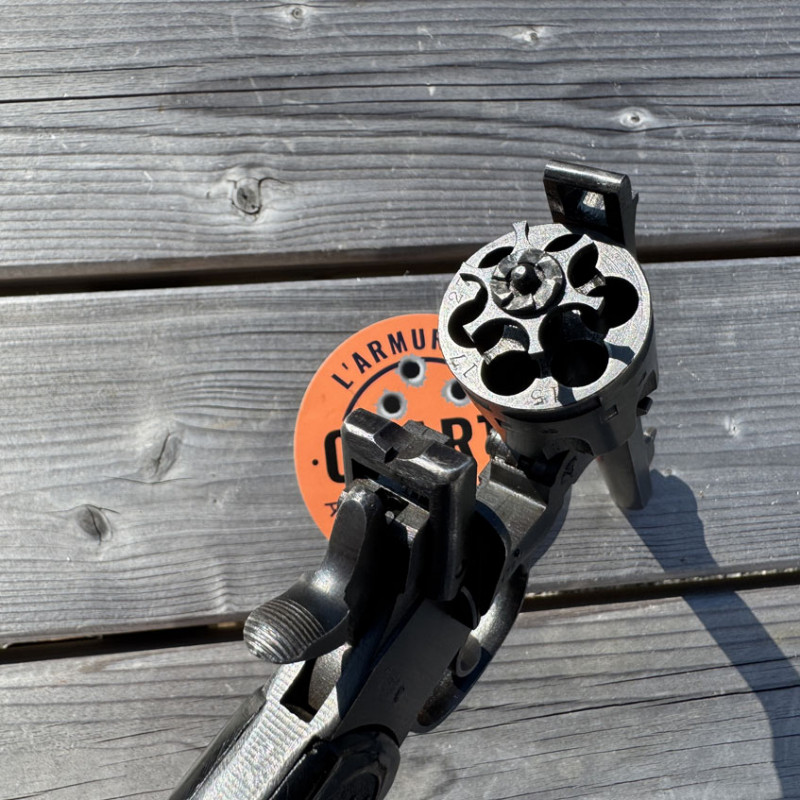 OCCASION - WEBLEY & SCOTT Mark IV Canon 5 pouces Cal. 38 S&W "WAR FINISH" WWII - GRADE A