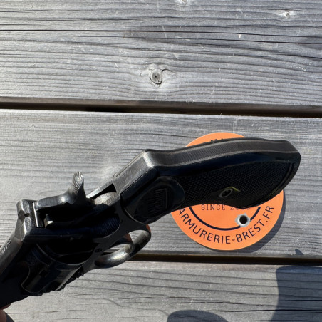 OCCASION - WEBLEY & SCOTT Mark IV Canon 5 pouces Cal. 38 S&W "WAR FINISH" WWII - GRADE A