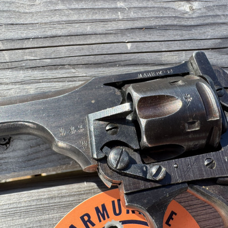 OCCASION - WEBLEY & SCOTT Mark IV Canon 5 pouces Cal. 38 S&W "WAR FINISH" WWII - GRADE A