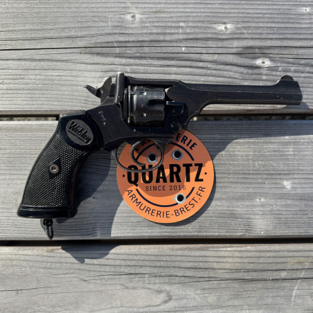 OCCASION - WEBLEY & SCOTT Mark IV Canon 5 pouces Cal. 38 S&W "WAR FINISH" WWII - GRADE A