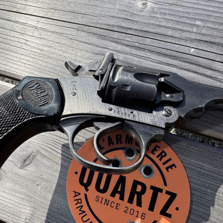 OCCASION - WEBLEY & SCOTT Mark IV Canon 5 pouces Cal. 38 S&W "WAR FINISH" WWII - GRADE A
