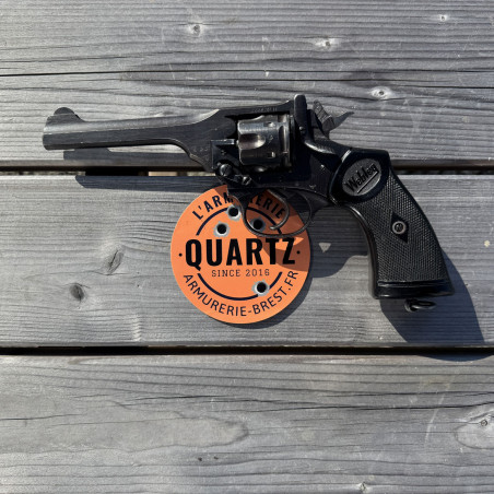 OCCASION - WEBLEY & SCOTT Mark IV Canon 5 pouces Cal. 38 S&W "WAR FINISH" WWII - GRADE A