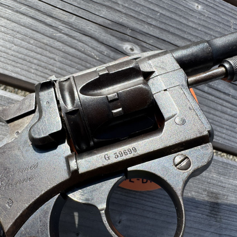 OCCASION - Revolver d'ordonnance Français MAS 1892 Cal. 8mm 92 Lebel