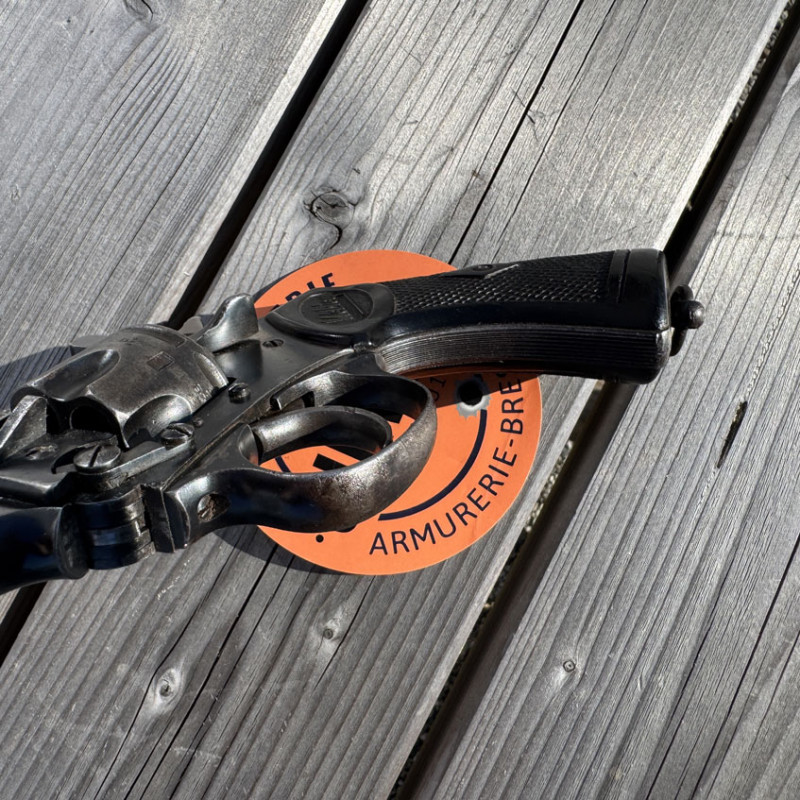 OCCASION - WEBLEY & SCOTT Mark IV Canon 4 pouces Cal. 38 S&W "WAR FINISH" WWII - GRADE B