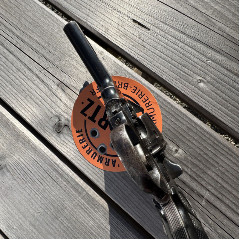 OCCASION - WEBLEY & SCOTT Mark IV Canon 4 pouces Cal. 38 S&W "WAR FINISH" WWII - GRADE B