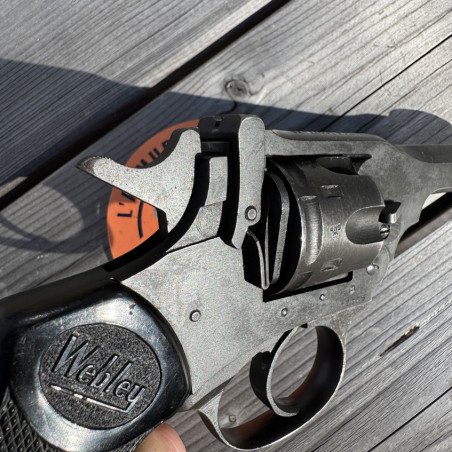 OCCASION - WEBLEY & SCOTT Mark IV Canon 4 pouces Cal. 38 S&W "WAR FINISH" WWII - GRADE A