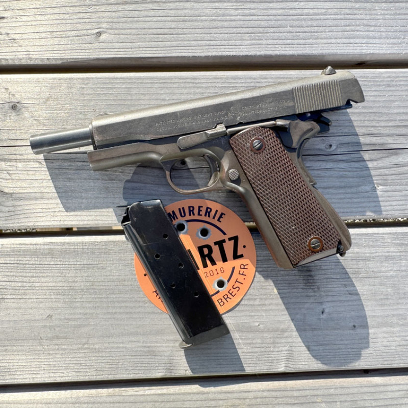 OCCASION VENDUE - COLT 1911 A1 U.S. ARMY fabrication 1943 Cal. 45 ACP