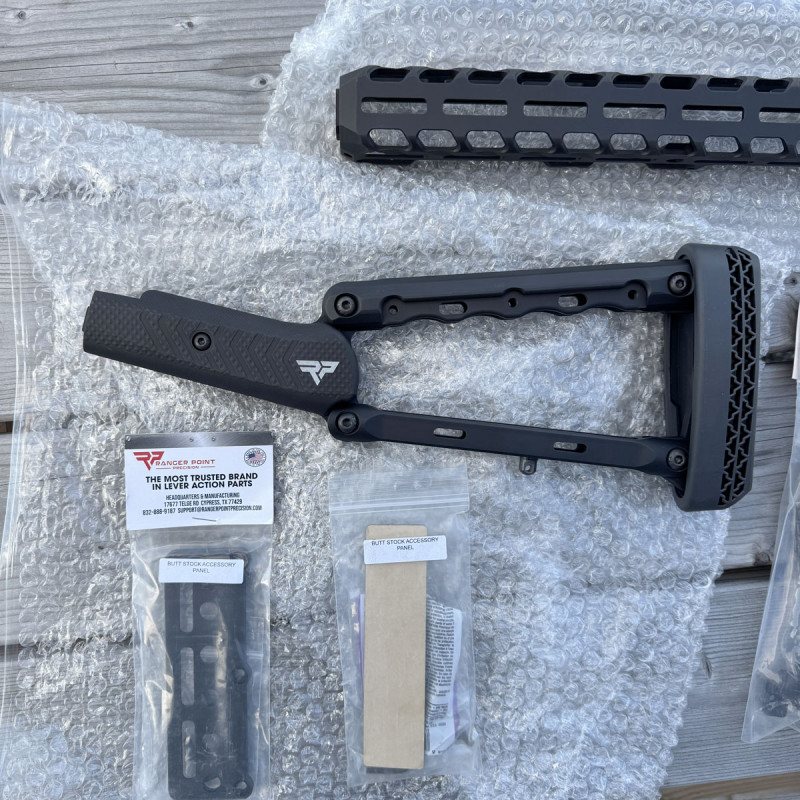 Kit Ranger Point Precision complet — Winchester Model 94 (levier sous-garde) — Crosse ajustable + Garde-main M‑LOK + Rail Picati