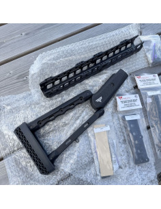 Kit Ranger Point Precision complet — Winchester Model 94 (levier sous-garde) — Crosse ajustable + Garde-main M‑LOK + Rail Picati 2