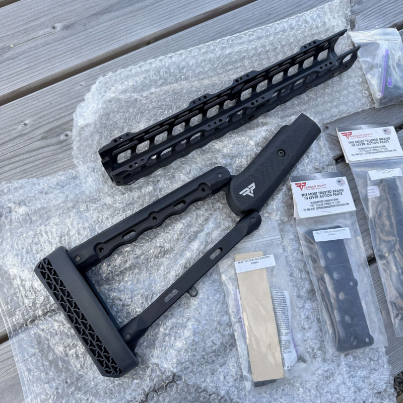 Kit Ranger Point Precision complet — Winchester Model 94 (levier sous-garde) — Crosse ajustable + Garde-main M‑LOK + Rail Picati