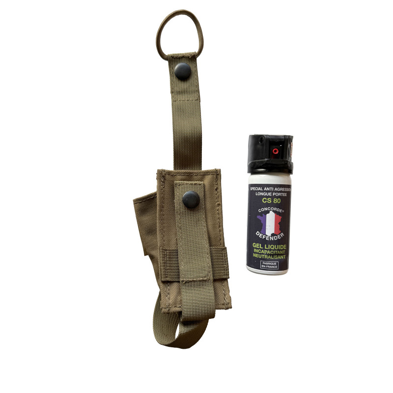 Bombe aérosol GEL CS 80 - 50ml + Housse Molle GCODE FDE