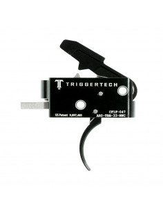 TRIGGERTECH - Détente de Compétition Incurvée Noire AR-15