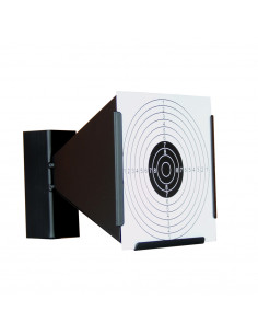 Porte Cible FFTIR 10m 17x17cm Conique Métallique pour Plombs 4,5mm 20 Joules Max