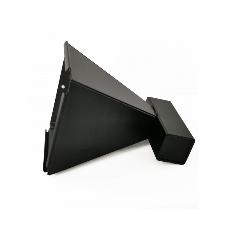 Porte Cible FFTIR 10m 17x17cm Conique Métallique pour Plombs 4,5mm 20 Joules Max