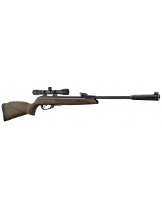 PACK NOËL - GAMO Carabine Green Whisper 1000 Cal. 4,5mm Plomb 19,9J + Lunette + Plombs + Cibles 2