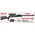 PACK NOËL - GAMO Carabine Speedster Cal. 4,5mm Plomb 19,9J + Lunette + Plombs + Cibles