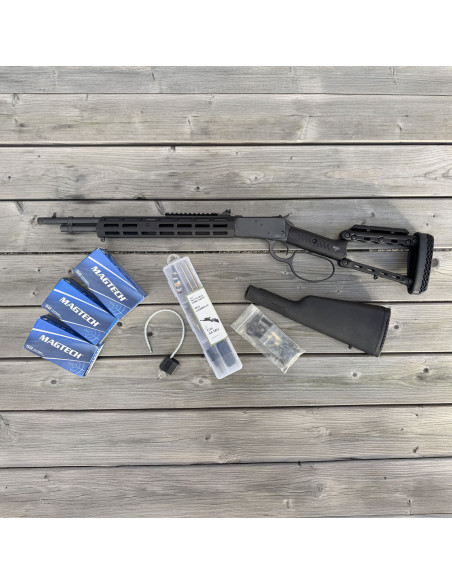 OCCASION VENDUE - Carabine CITADEL LEVTAC Cal. 44 Rem. Mag + Crosse Ranger Point Precision + 150 Cartouches + Kit Nettoyage