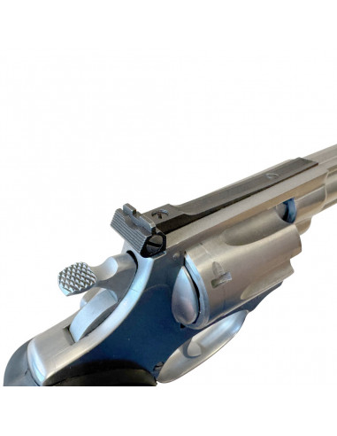 OCCASION - Revolver Smith & Wesson Model 63 Inox Calibre 22LR Canon 4 Pouces 6 Coups