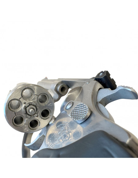 OCCASION - Revolver Smith & Wesson Model 63 Inox Calibre 22LR Canon 4 Pouces 6 Coups