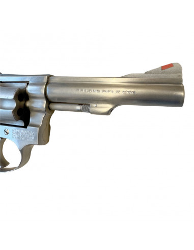 OCCASION - Revolver Smith & Wesson Model 63 Inox Calibre 22LR Canon 4 Pouces 6 Coups
