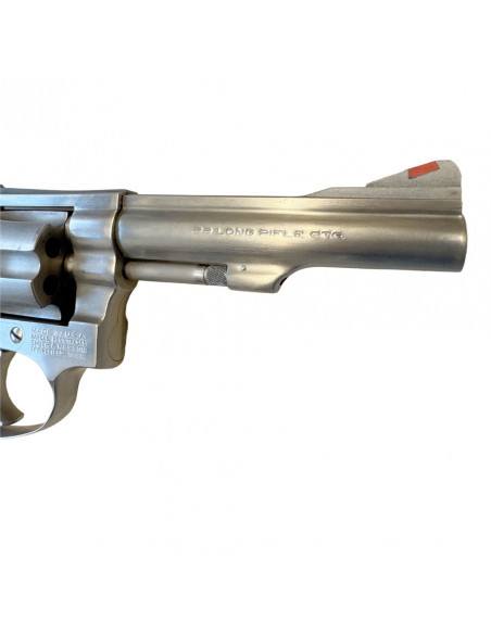 OCCASION - Revolver Smith & Wesson Model 63 Inox Calibre 22LR Canon 4 Pouces 6 Coups