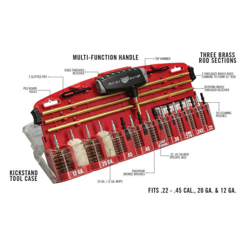 REAL AVID - Kit de nettoyage Pro Universel