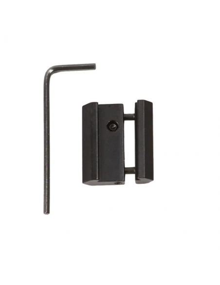 Adaptateur Rail 11mm vers Rails Picatinny 20mm Weaver