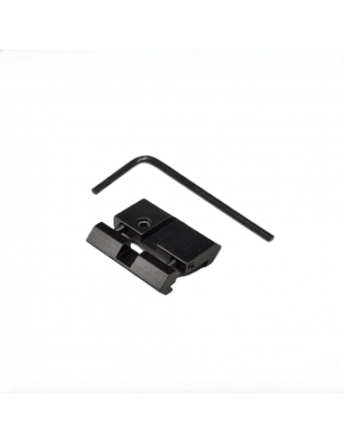 Adaptateur Rail 11mm vers Rails Picatinny 20mm Weaver