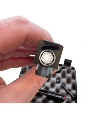 POLYMER 80 - PFS9 COMPACT Canon Fluté et Fileté 1/2-28 TPI Cal. 9x19mm - CLONE GLOCK 19 Fileté