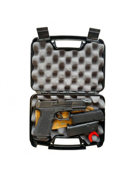 POLYMER 80 - PFS9 COMPACT Canon Fluté et Fileté 1/2-28 TPI Cal. 9x19mm - CLONE GLOCK 19 Fileté