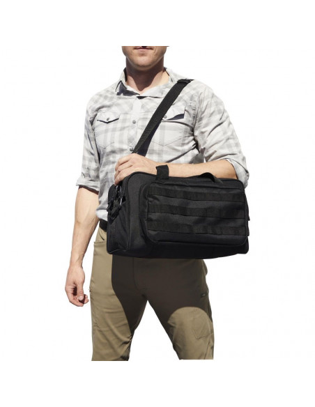 ALLEN - Sac de Tir "Range Bag" + 2 Tapis pour Pistolet ou Revolver - Noir