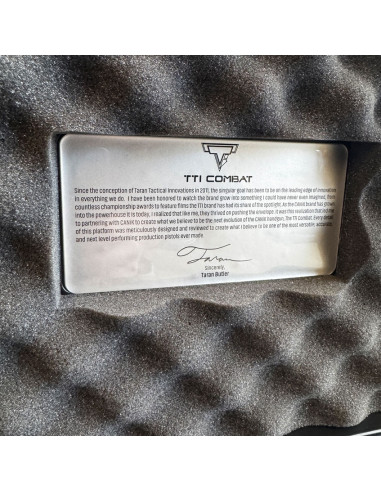 VENDU Pistolet CANIK TTI Combat Smoke Cal. 9x19mm