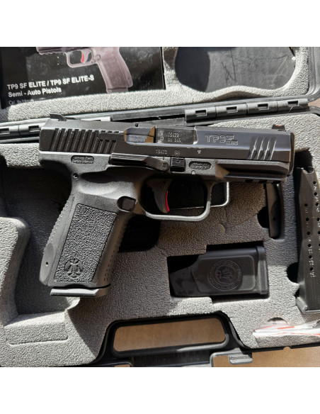 OCCASION - Pistolet CANIK TP9 SF ELITE Cal. 9x19mm Noir